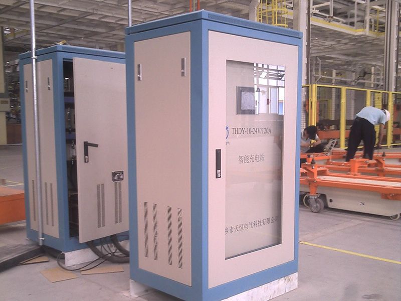 襄樊東風汽車AGV現(xiàn)場